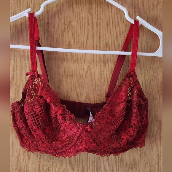 Adore Me Other - Adoore Me Elegant Red Lace Bralette